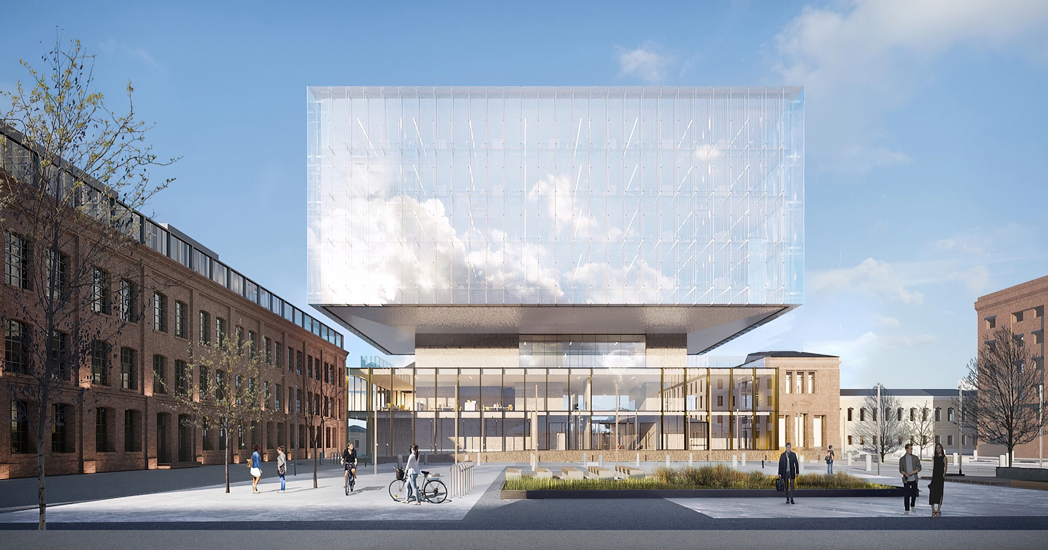 БЦ «Рябушинский». Реконструкция под бизнес-центр с устройством подземной автостоянки